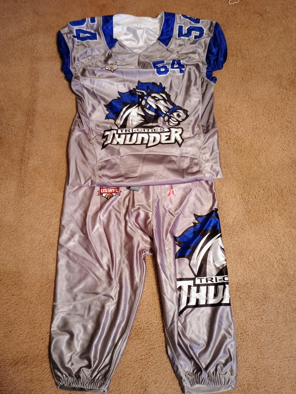 Original Tennessee Titans Football Uniform